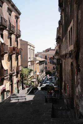 Catanian streetscape.
